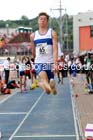 Inter boys long jump, 2015 English Schools Track and Field Champs., Gateshead Stadium. Photo: David T. Hewitson/Sports for All Pics